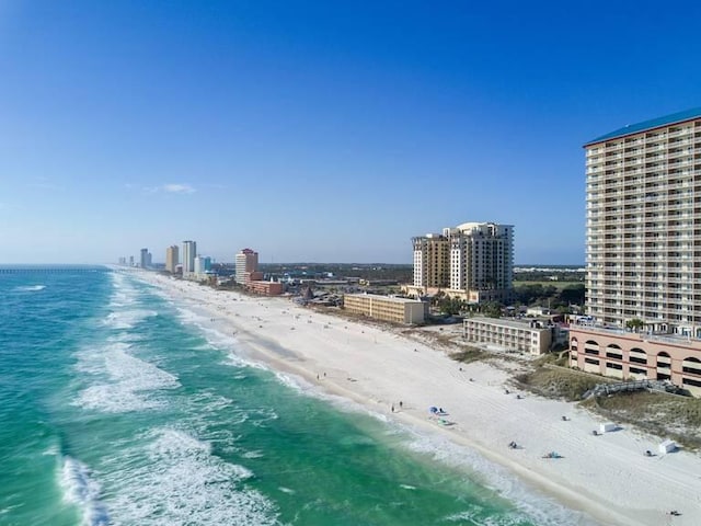 14701 Front Beach Rd Unit 1331, Panama City Beach, FL 32413 - water view featuring local beach and nearby urban area
