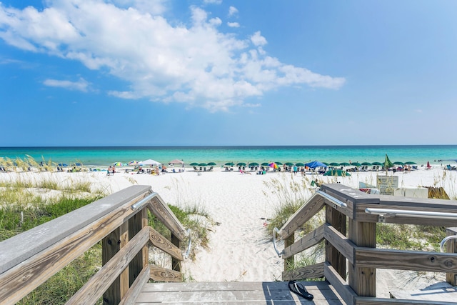 8499 Gulf Blvd Unit 303, Navarre, FL 32566 - water view with local beach