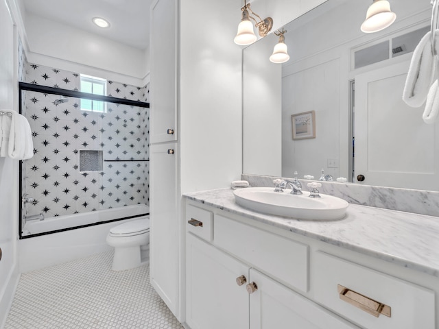 125 Silver Laurel Way, Santa Rosa Beach, FL 32459 - full bath featuring vanity, tub / shower combination, and tile patterned flooring