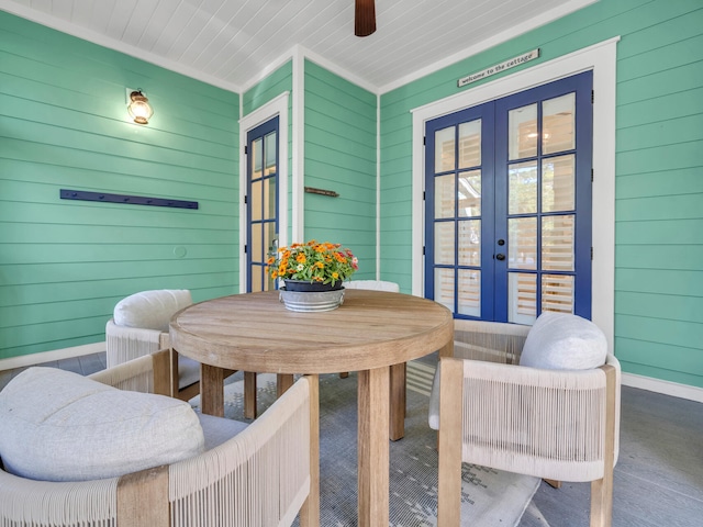 125 Silver Laurel Way, Santa Rosa Beach, FL 32459 - sunroom / solarium with french doors