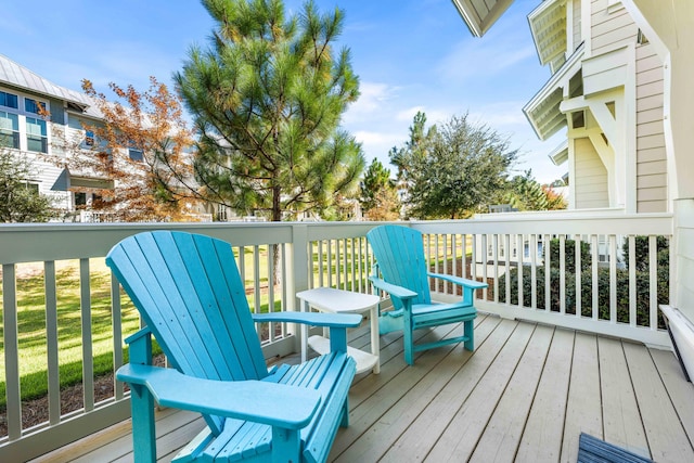 62 Dune Comet Ln Unit B, Inlet Beach, FL 32461 - view of wooden terrace