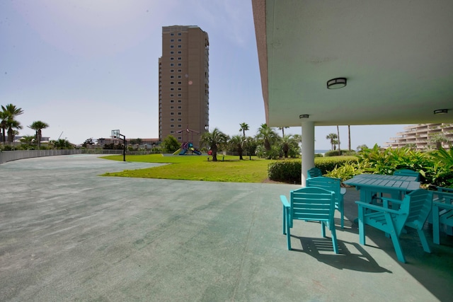 291 Scenic Gulf Dr Unit 201, Miramar Beach, FL 32550 - view of patio / terrace