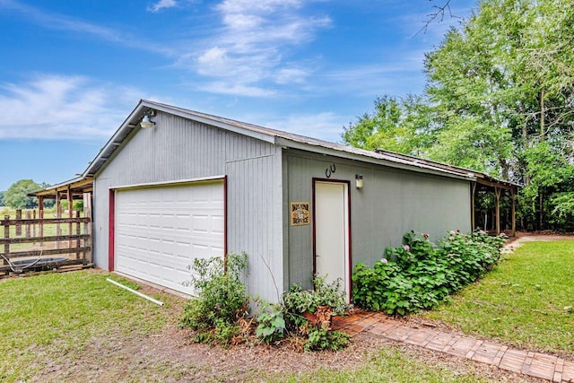3544 State Highway 85, Laurel Hill, FL 32567 - view of detached garage