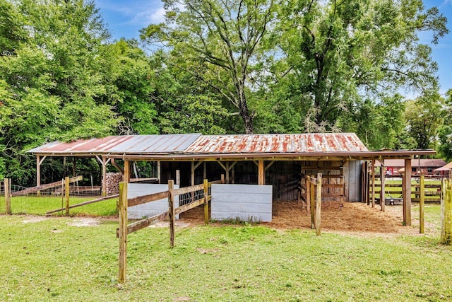 3544 State Highway 85, Laurel Hill, FL 32567 - view of horse barn