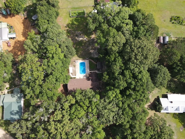 3544 State Highway 85, Laurel Hill, FL 32567 - aerial view of property and surrounding area featuring a pool area
