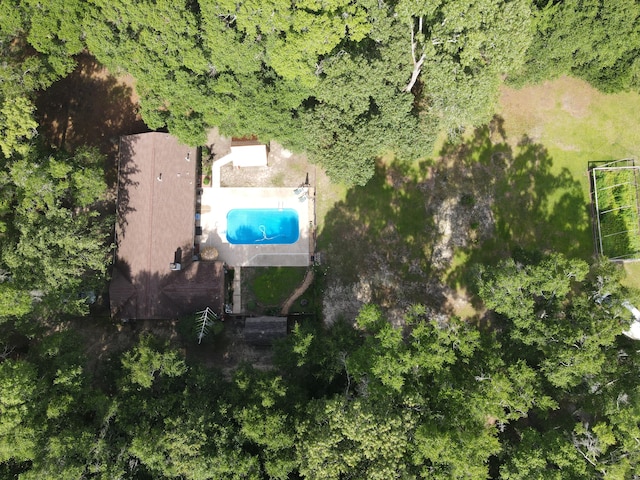 3544 State Highway 85, Laurel Hill, FL 32567 - aerial overview of property's location featuring a pool area