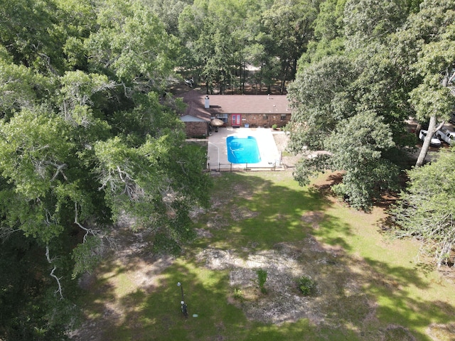 3544 State Highway 85, Laurel Hill, FL 32567 - aerial view of property and surrounding area with a pool area