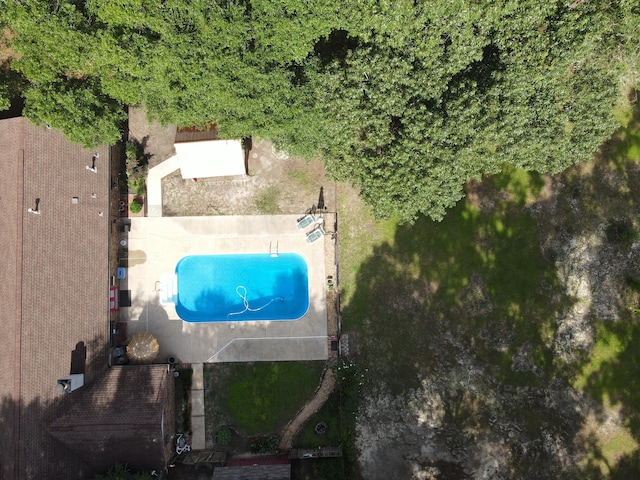 3544 State Highway 85, Laurel Hill, FL 32567 - bird's eye view of a pool area