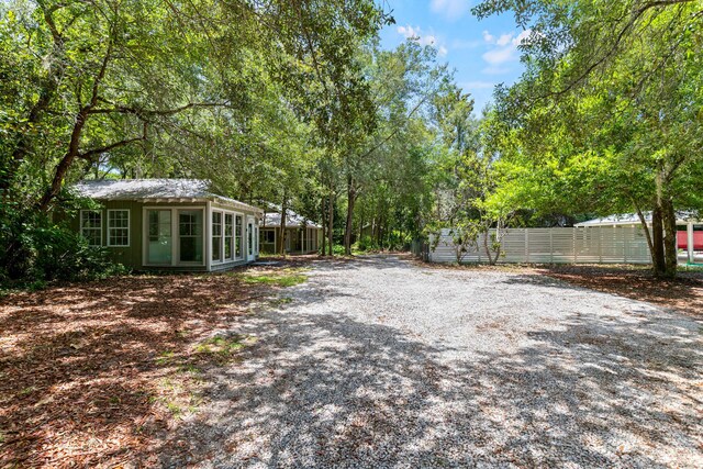 180 E Mitchell Ave, Santa Rosa Beach, FL 32459 - view of yard