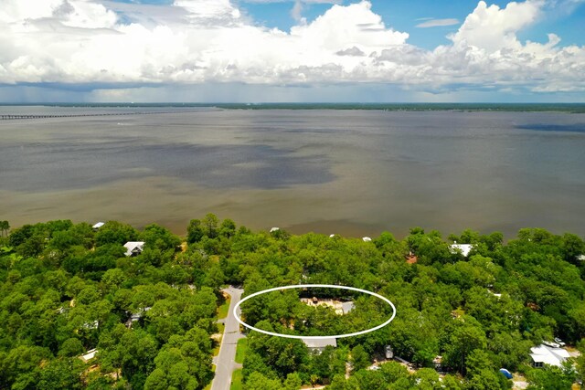 180 E Mitchell Ave, Santa Rosa Beach, FL 32459 - drone / aerial view of a nearby body of water