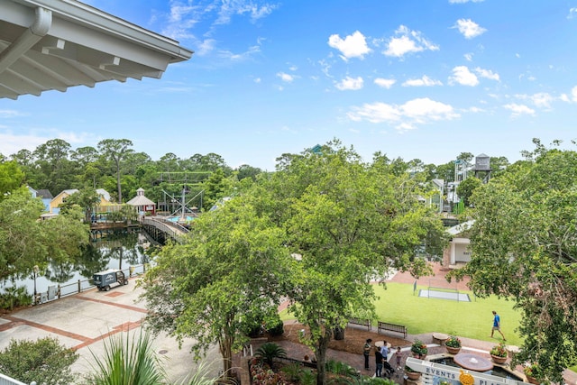 9100 Baytowne Wharf Blvd Unit 261, Miramar Beach, FL 32550 - view of yard with view of wooded area