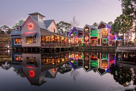 9100 Baytowne Wharf Blvd Unit 261, Miramar Beach, FL 32550 - property at dusk with a water view
