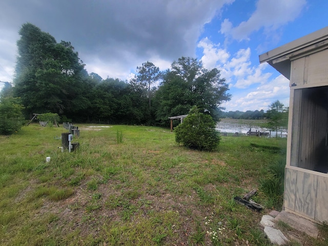 1989 Juniper Lake Rd, Defuniak Springs, FL 32433 - view of yard with a water view