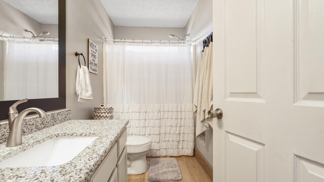 241 Mullet Dr, Freeport, FL 32439 - bathroom with vanity, wood finished floors, and toilet