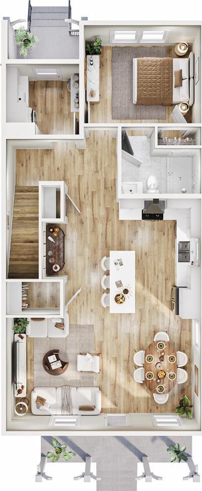 278 Dockside Dr, Port St Joe, FL 32456 - view of property floor plan
