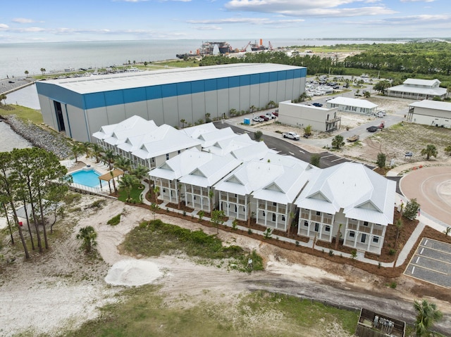 278 Dockside Dr, Port St Joe, FL 32456 - aerial view of a nearby body of water and a pool area