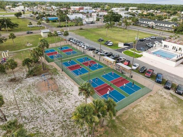 278 Dockside Dr, Port St Joe, FL 32456 - bird's eye view of a pool area