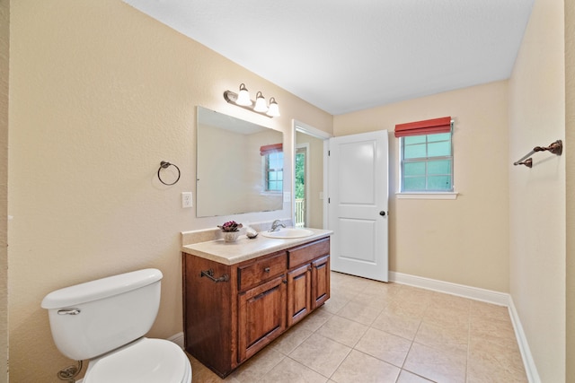 201 Pinque Coat Ct, Crestview, FL 32536 - bathroom with vanity and tile patterned flooring