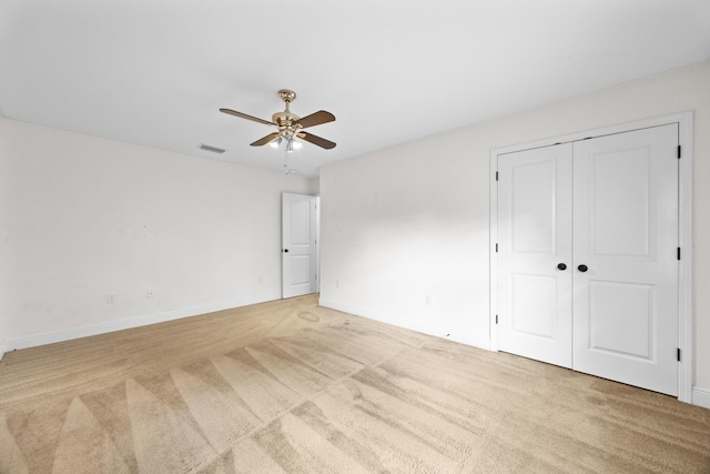 201 Pinque Coat Ct, Crestview, FL 32536 - unfurnished bedroom featuring light colored carpet and a ceiling fan