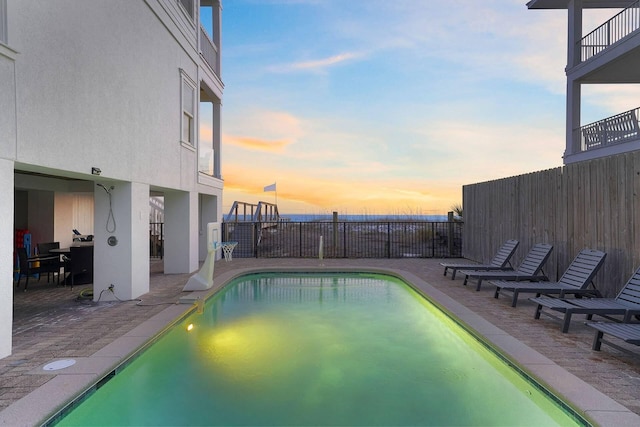 330 Tang O Mar Dr, Destin, FL 32550 - view of pool with a fenced backyard and a patio