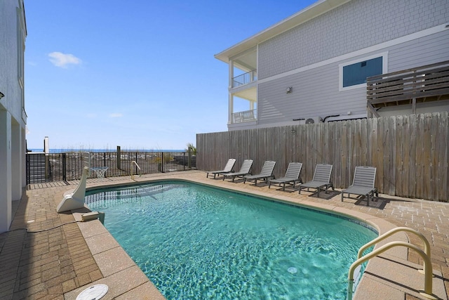 330 Tang O Mar Dr, Destin, FL 32550 - view of pool featuring a fenced backyard and a patio