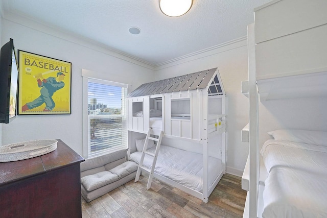 330 Tang O Mar Dr, Destin, FL 32550 - bedroom featuring crown molding and wood finished floors