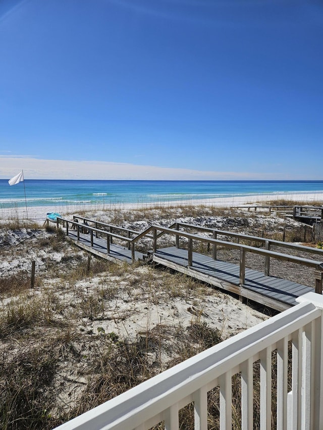 330 Tang O Mar Dr, Destin, FL 32550 - view of yard with view of water and beach