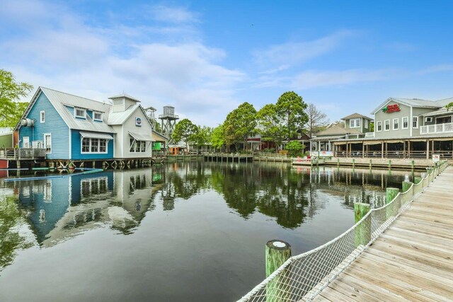 9700 Grand Sandestin Blvd Unit 4215, Miramar Beach, FL 32550 - dock area featuring a water view