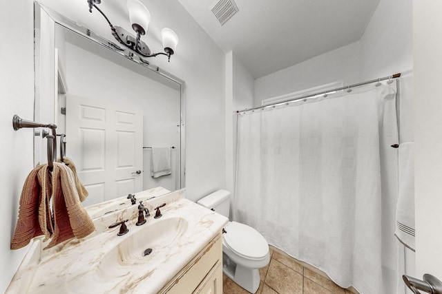 203 Landings Dr, Lynn Haven, FL 32444 - bathroom with vanity, toilet, and a shower with curtain