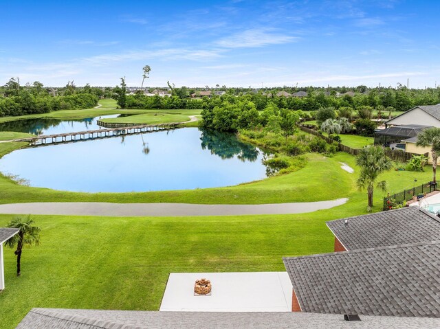 203 Landings Dr, Lynn Haven, FL 32444 - water view with a golf club