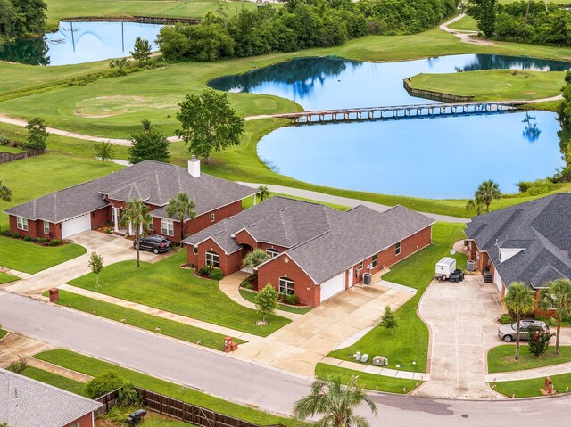 203 Landings Dr, Lynn Haven, FL 32444 - aerial view of a large body of water and a golf course