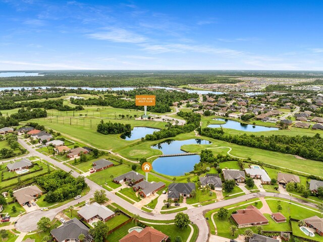 203 Landings Dr, Lynn Haven, FL 32444 - aerial view of residential area with a large body of water