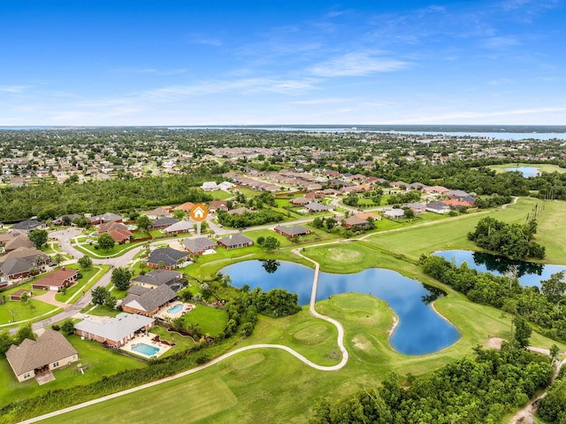 203 Landings Dr, Lynn Haven, FL 32444 - aerial overview of property's location featuring nearby suburban area and a large body of water