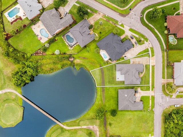 203 Landings Dr, Lynn Haven, FL 32444 - aerial view of residential area featuring a nearby body of water