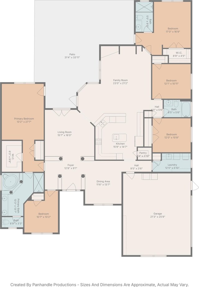 203 Landings Dr, Lynn Haven, FL 32444 - property floor plan