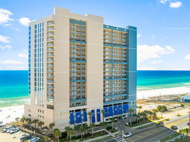 17281 Front Beach Rd Unit 1206, Panama City Beach, FL 32413 - view of apartment building / complex with view of water and beach