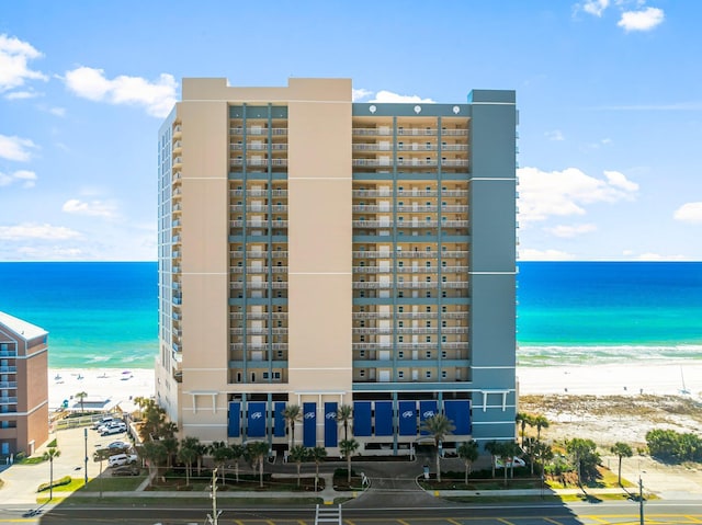 17281 Front Beach Rd Unit 1206, Panama City Beach, FL 32413 - view of apartment building / complex with view of water and beach