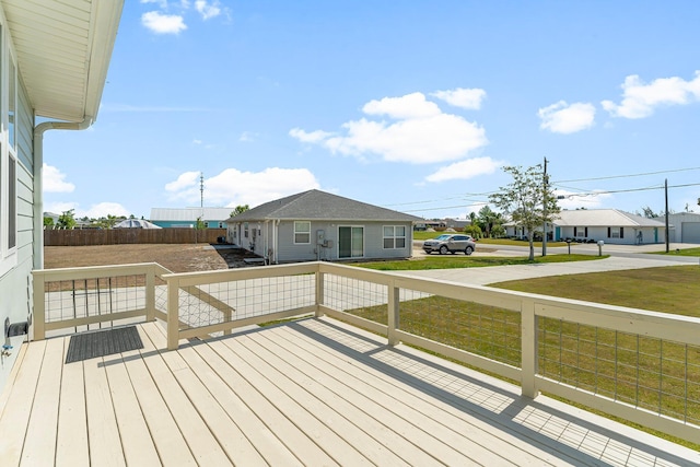 413 Colorado Dr, Mexico Beach, FL 32456 - deck featuring a residential view