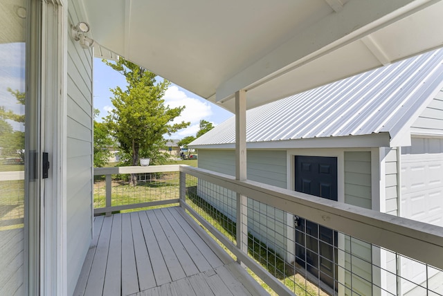 413 Colorado Dr, Mexico Beach, FL 32456 - view of wooden deck
