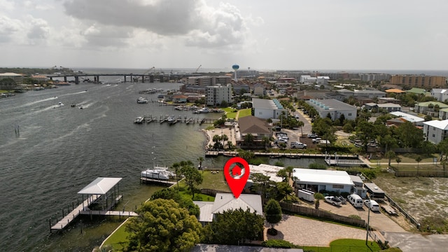 411-A Cobia Ave, Fort Walton Beach, FL 32548 - drone / aerial view of a large body of water