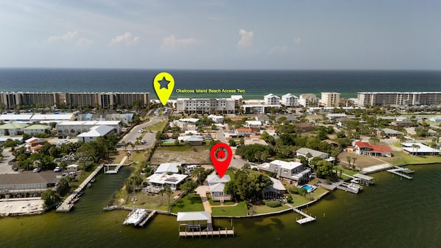 411-A Cobia Ave, Fort Walton Beach, FL 32548 - view of property location with a large body of water