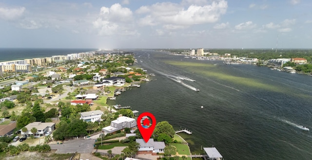 411-A Cobia Ave, Fort Walton Beach, FL 32548 - aerial view of property and surrounding area with a nearby body of water