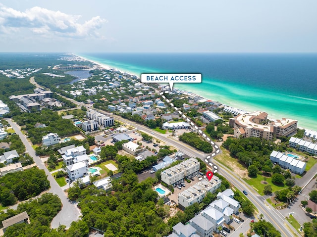 2350 W County Highway 30a Unit 2, Santa Rosa Beach, FL 32459 - drone / aerial view of a nearby body of water