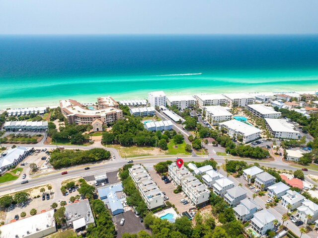 2350 W County Highway 30a Unit 2, Santa Rosa Beach, FL 32459 - bird's eye view of unending shoreline