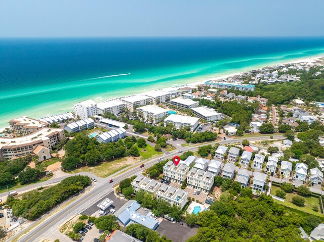 2350 W County Highway 30a Unit 2, Santa Rosa Beach, FL 32459 - aerial view of expansive beach