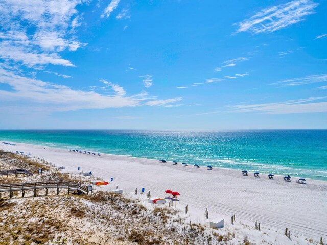 866 Santa Rosa Blvd Unit 302, Fort Walton Beach, FL 32548 - water view featuring nearby beach