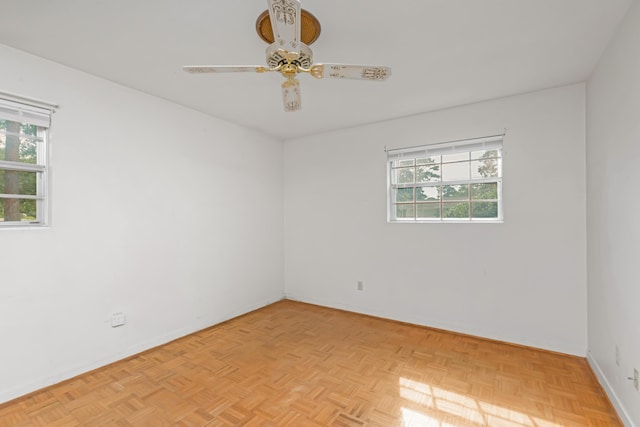 19 Bayview Dr, Shalimar, FL 32579 - empty room with baseboards and ceiling fan