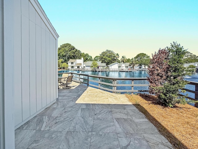 458 Linkside Pl, Miramar Beach, FL 32550 - balcony featuring a water view and a patio