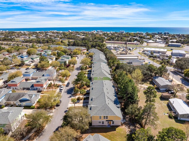 233 Sand Oak Blvd, Panama City Beach, FL 32413 - aerial view of residential area with a large body of water