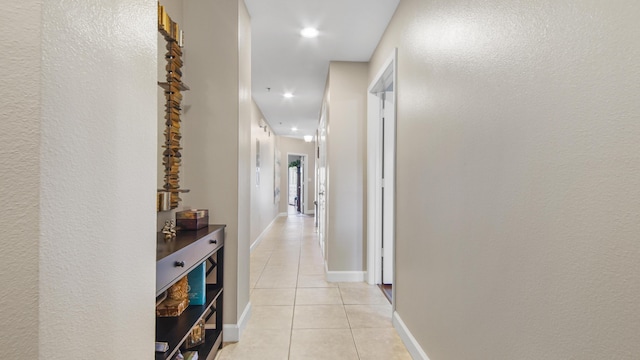 113 SE Brooks St Unit 204, Fort Walton Beach, FL 32548 - corridor featuring light tile patterned floors and recessed lighting